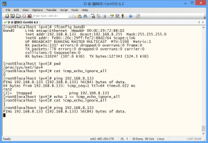 Linux系统禁ping和开启转发功能