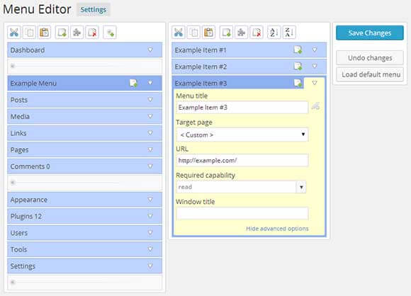 WordPress自定义修改后台教程