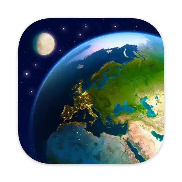 Earth 3D for Mac v8.2.0 免激活版 3D地球模拟软件